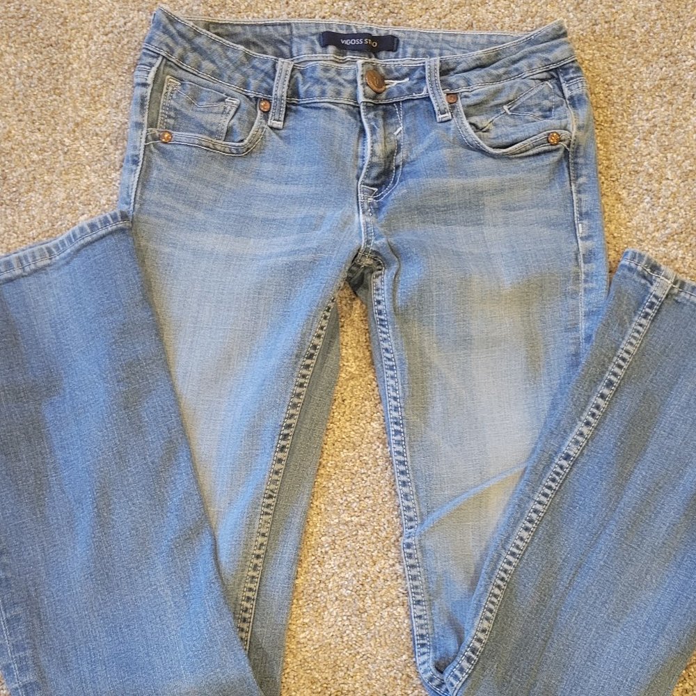 Vigoss Studio Jeans SZ 1/2 Boot Cut Low Rise